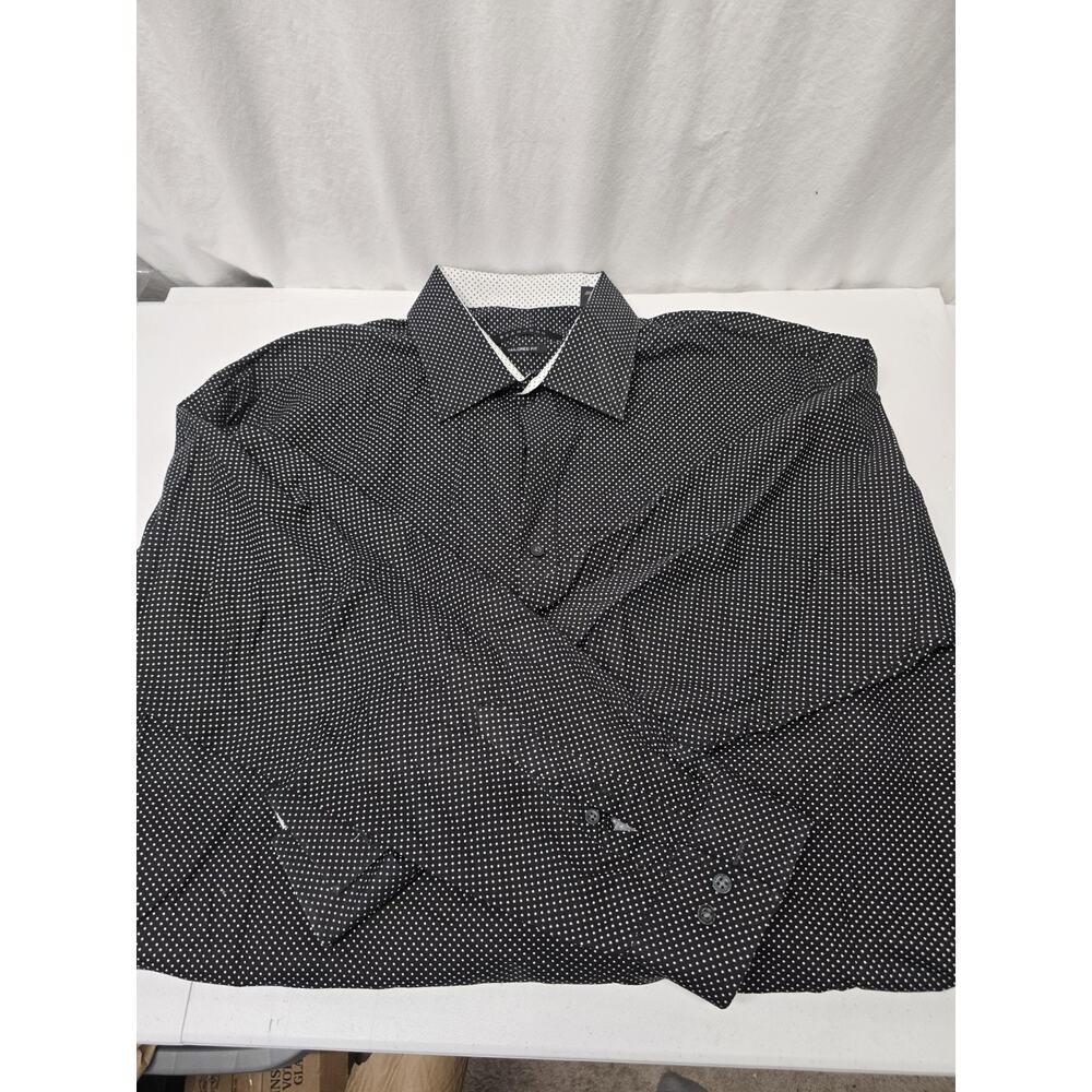 Sean John Mens Dress Shirt, Long Sleeve Button Up, 17.5 X 34.5 Size